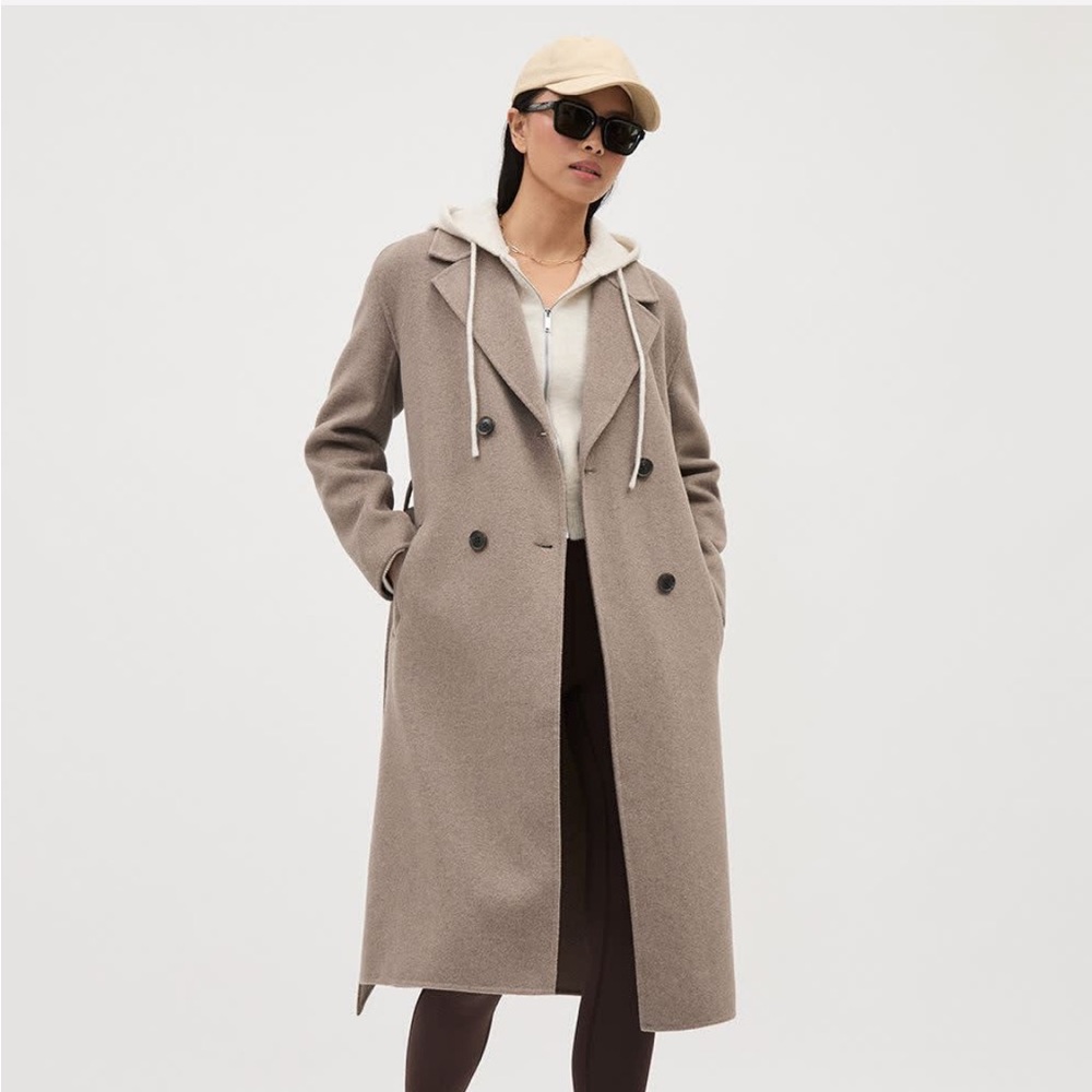 NWOT Double Breasted Wool Coat